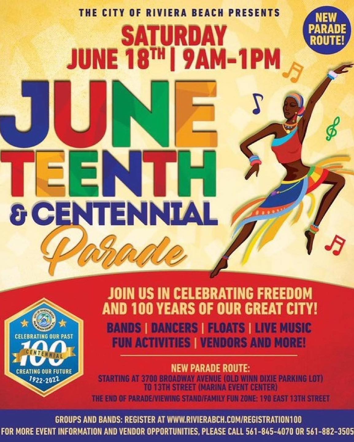 Juneteenth & Centennial Parade 2022